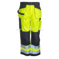 Men's High-Visibility Yellow Work Pants